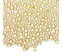 CoCud Iridescent Glass Tiny Bubble Beads, 0.4-3mm 20g No Hole Micro Mini Round Gold Water Droplets Beads - Applications: for Resin Filler, Nail Art, Dollhouse Bath Tub, 2-Pieces