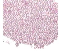 CoCud Iridescent Glass Tiny Bubble Beads, 0.4-3mm 20g No Hole Micro Mini Round Lilac Water Droplets Beads - Applications: for Resin Filler, Nail Art, Dollhouse Bath Tub, 2-Pieces