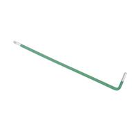 CoCud L-Handle Ball End Hex Key Wrench, 2.5mm Metric, S2 Steel L-Shape Long Arm Hexagon Head Spanner Green - (Applications: for Home Repair and Mechanical Maintenance), 1-Piece
