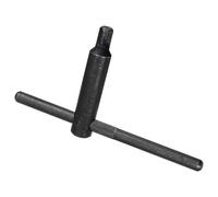 CoCud Lathe Chuck Wrench, 12mm Square Head L125x 250mm, with Hand-Held Rod Easy to Use Square Head Key Spanner Tool -(Applications: for CNC Router Engraving Milling Machine)
