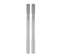 CoCud Machine Chucking Reamers, 5.6mm Diameter D4 Accuracy, M35 Cobalt High Speed Steel Straight Flutes Milling Cutter - (Applications: for Lathe Machine), 2-Pieces