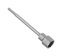 CoCud Magnetic Nut Setter Driver, 19mm Socket 1/4" Hex Shank, CR-V Steel Long Hex Shank Wrench Tool - (Applications: for Auto Parts Repair)