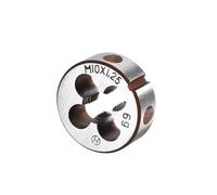 CoCud Metric Adjustable Round Die, M10 X 1.25, Alloy Steel Thread Right Hand Threading Die - (Applications: for Processing External Threads for Metal Plastic)
