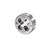 CoCud Metric Adjustable Round Die, M10 X 1.5, Alloy Steel Thread Left Hand Threading Die - (Applications: for Processing External Threads for Metal Plastic)