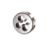 CoCud Metric Adjustable Round Die, M5 x 0.8, Alloy Steel Thread Left Hand Threading Die - (Applications: for Processing External Threads for Metal Plastic)