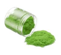 CoCud Model Grass Terrain Powder, 185ml Capacity, Fake Miniature Flower Grass Tree 3mm Nylon Green/Yellow - (Applications: DIY Dollhouse Fairy Garden Model Railway Landscape)