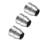 CoCud Round Handle Wedges, 18mm Diameter, Carbon Steel Metal Kit Hammer Handle Prevent Splitting Wedge - (Applications: for Axe Claw Hammer), 3-Pieces