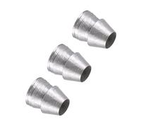 CoCud Round Handle Wedges, 8mm Diameter, Carbon Steel Metal Kit Hammer Handle Prevent Splitting Wedge - (Applications: for Axe Claw Hammer), 3-Pieces