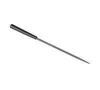 CoCud Round Needle File, 3mm Shank Size 140mm Total Length, Steel Rasps Files with Nonslip Handle - (Applications: for Workshops)