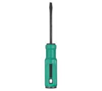 CoCud SL6 Slotted Screwdriver, 0.24" Magnetic Tip 3.94" Shaft l Cr-V | 210mm/8.27" Long Industrial Flat Screwdriver with Non-Slip Ergonomic Handle for Furniture Assembly, Electrical Auto Repair