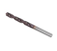 CoCud Solid Carbide Drill Bit, 2.8mm Diameter, AlTiSin Coated K45/P10 Tungsten Carbide Twist Drill Bits - (Applications: for Hardened Steel Stainless Steel Alloy), 1-Piece