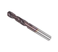 CoCud Solid Carbide Drill Bit, 4.5mm Diameter, AlTiSin Coated K45/P10 Tungsten Carbide Twist Drill Bits - (Applications: for Hardened Steel Stainless Steel Alloy), 1-Piece