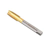 CoCud Spiral Point Taps, Metric M12 x 1.5 Thread, Titanium Coated High Speed Steel 6542 Screw Milling Threading Tap - (Applications: for Tapping Drilling Machine), 1-Piece