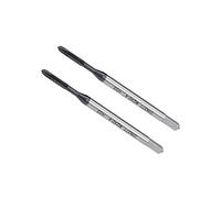 CoCud Spiral Point Taps, Metric M2 x 0.4 Thread, TICN Coated High Speed Steel DIN371/376 Screw Milling Threading Tap - (Applications: for Tapping Drilling Machine), 2-Pieces