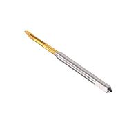CoCud Spiral Point Taps, Metric M2 x 0.4 Thread, Titanium Coated High Speed Steel 6542 Screw Milling Threading Tap - (Applications: for Tapping Drilling Machine), 1-Piece