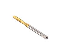 CoCud Spiral Point Taps, Metric M3.5 x 0.6 Thread, Titanium Coated High Speed Steel 6542 Screw Milling Threading Tap - (Applications: for Tapping Drilling Machine), 1-Piece