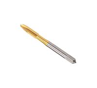 CoCud Spiral Point Taps, Metric M5 x 0.8 Thread, Titanium Coated High Speed Steel 6542 Screw Milling Threading Tap - (Applications: for Tapping Drilling Machine), 1-Piece
