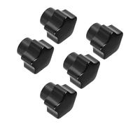 CoCud Star Knob, 25mm Diameter M5, Plastic Head Female Clamping Handle Screw-On Thread Knob Grip - (Applications: for Mechanical Equipment), 5-Pieces