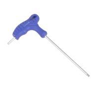 CoCud T-Handle Ball End Hex Key, 3mm Hex, CR-V Steel Metric T-Key Wrench Blue - (Applications: for Basic Home Repair and Mechanical Maintenance), 1-Piece