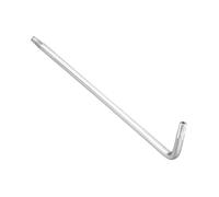 CoCud Tamper Proof Torx Key, T10 Torx, Nickel Plated L-Shape Star Wrench - (Applications: for Basic Home Repair and Mechanical Maintenance), 1-Piece