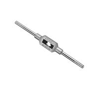 CoCud Tap Wrench Handle, Fit M1-M12 W1/16-1/2 Taps Size, Zinc Alloy & Carbon Steel Adjustable Wrench Reamer Tapping Hand Tool - (Applications: for Tapping Operations), 1-Pieces