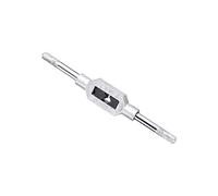 CoCud Tap Wrench Handle, Fit M1-M8 W1/16 to 1/4 Taps Size, Aluminum Alloy & Tool Steel Adjustable Single End Wrench Reamer Tapping Hand Tool - (Applications: for Tapping Operations)