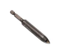 CoCud Titanium Masonry Drill Bit, 14mm Cutting Dia 94mm Length 1/4" Hex Shank Carbide Cross Tip Concrete Drill Bits Yellow - (Applications: for Wood Glass Brick Cement), 1-Pieces