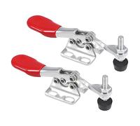 CoCud Toggle Clamp, BRH-201-A 59Lbs Holding Capacity, Horizontal Quick Release Down Clamp Duty - (Applications: for Woodworking), 2-Pieces