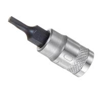 CoCud Torx Bit Socket, 1/4" Drive x T10 S2 Steel CR-V Torx Star Socket Impact Bit Screwdriver Sockets Adapter - (Applications: for Fastening Screws), 1-Pieces