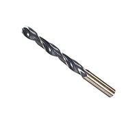 CoCud Twist Drill Bits, 13.5mm Cutting Edge, Titanium & Nitride Coated High Speed Steel 4341 Round Shank - (Applications: for Stainless Steel Drilling Machine), 1-Piece