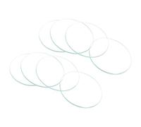 CoCud Watch Crystal Len Glass, 22mm Dia. Optical Glass Single Dome Face Crystals Replacement Lens Clear - (Applications: for Watchmaker Repair Electronic Mechanical Watch), 8-Pieces