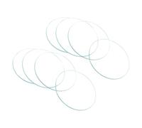 CoCud Watch Crystal Len Glass, 25.5mm Dia. Optical Glass Single Dome Face Crystals Replacement Lens Clear - (Applications: for Watchmaker Repair Electronic Mechanical Watch), 8-Pieces