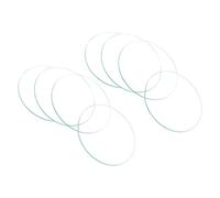 CoCud Watch Crystal Len Glass, 25mm Dia. Optical Glass Single Dome Face Crystals Replacement Lens Clear - (Applications: for Watchmaker Repair Electronic Mechanical Watch), 8-Pieces