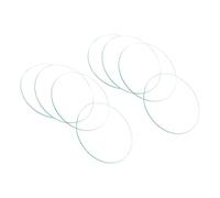 CoCud Watch Crystal Len Glass, 26mm Dia. Optical Glass Single Dome Face Crystals Replacement Lens Clear - (Applications: for Watchmaker Repair Electronic Mechanical Watch), 8-Pieces