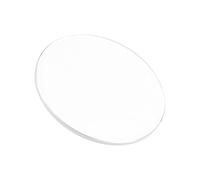 CoCud Watch Crystal Len Glass, 35.5mm Dia. 1.1mm Thicken, Sapphire Flat Round Face Crystals Replacement Lens Clear - (Applications: for Watchmaker Repair Electronic Mechanical Watches)