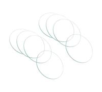 CoCud Watch Crystal Len Glass, 35mm Dia. Optical Glass Single Dome Face Crystals Replacement Lens Clear - (Applications: for Watchmaker Repair Electronic Mechanical Watch), 8-Pieces