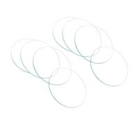 CoCud Watch Crystal Len Glass, 42mm Dia. Optical Glass Single Dome Face Crystals Replacement Lens Clear - (Applications: for Watchmaker Repair Electronic Mechanical Watch), 8-Pieces