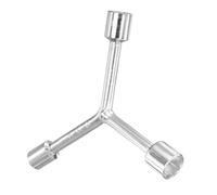 CoCud Y-Shaped 3 Way Socket Wrench, | 10mm 12mm 14mm 3-inch Length | CR-V Y-Type Hex Spanner Repair Tools - (Applications: for Bicycle Maintenance and Repairing), 1-Piece