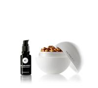 COCUNAT - The Real C + The Architect - Vitamin C Serum + Anti-Aging Eye Contour - Reduces Wrinkles and Dark Spots - Brightens and Firms - Eliminates Puffiness and Dark Circles - 30 Capsules
