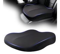 COCZOO Adult Booster Seat for Car, 3.9 Inches Support Memory Foam Butt Seat Cushion for Office Chair Wheelchair Home(Black)