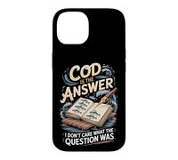 Cod Is The Answer I Dont Care Question Fishing Case for iPhone 14