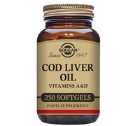 Cod Liver Oil x 250 Softgels; Brain, Vision, Heart; Solgar