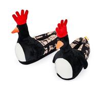 Coddies Feathers McGraw Slippers - Wallace & Gromit Slippers - Plush Penguin Gag Gifts for Her & Him - Christmas Silly Gifts (11.5-13.5 UK, 46-49 EU, XL)