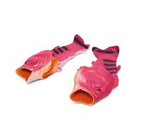 Coddies Fish Flops - The Original Fish Slippers - Funny Gift, Christmas Fishing Gift, Unisex Sandals, Flip Flops, Bass Slides, House Shoes (5/6 UK (38/39 EU), Pink)