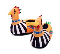 Coddies Punk Chicken Slippers | Unisex Funny Slippers, Novelty Comfortable Pantuflas, Gag Gift | Small (1-3.5 UK, 33-35 EU) Yellow