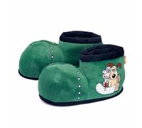 Coddies Wallace & Gromit Boot Slippers - Plush Memory Foam Slippers with Hard Sole - Inspired by the Wrong Trousers - Men’s and Women’s Indoor Shoes (8.5-11 UK, 40-45 EU, LARGE)