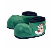 Coddies Wallace & Gromit Boot Slippers - Plush Memory Foam Slippers with Hard Sole - Inspired by the Wrong Trousers - Men’s and Women’s Indoor Shoes (11.5-13.5 UK, 46-49 EU, XL)