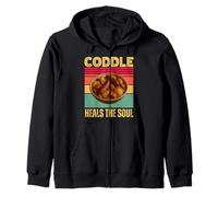 Coddle Heals The Soul Dublin Irish Funny Food Retro Zip Hoodie