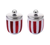 Coddler - Stripes Egg Coddler - Set of 2 - Red