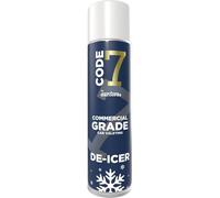 Code 7 De-Icer 600ml | Fast Acting Ice & Frost Remover for Car & Van Windscreens | Quickly Clears Locks & Padlocks | Works to -20°C